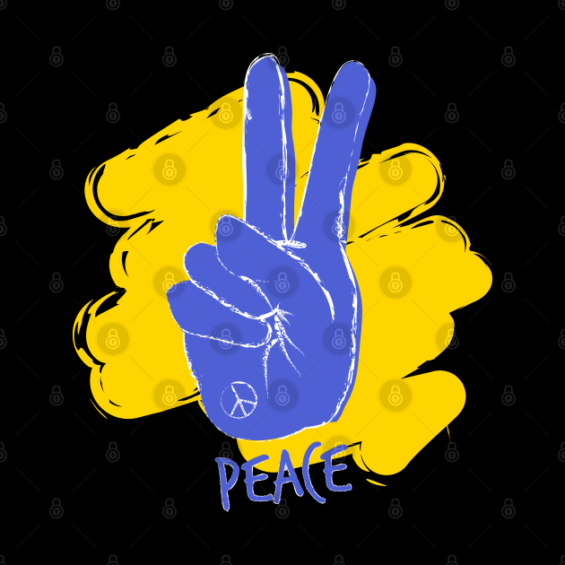 Peace Ukraine by UniqueBoutiqueTheArt