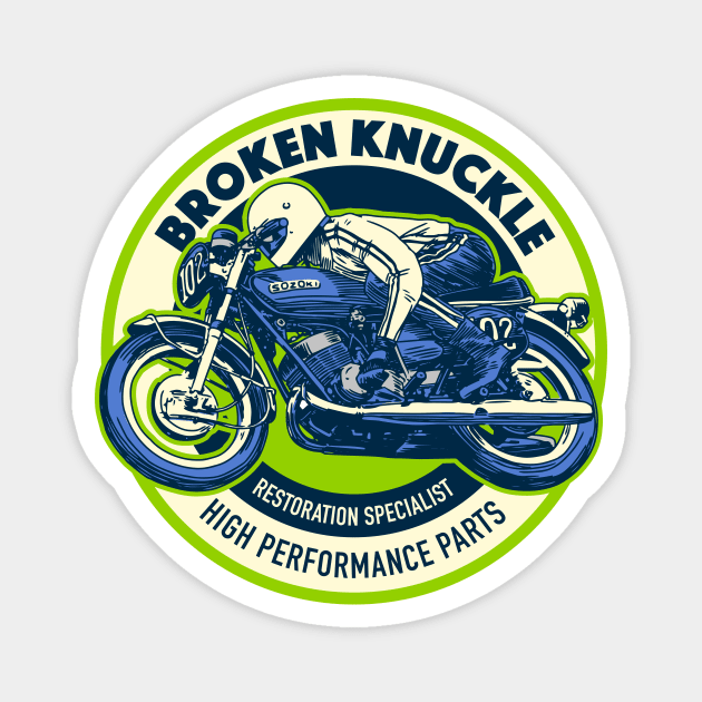 Custom Bike Shop Magnet by jafaris