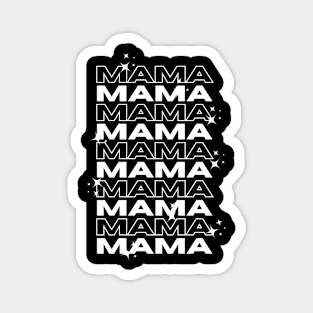 Mama typography design Magnet