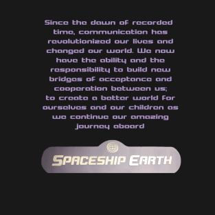 Spaceship Earth - Irons' Final Words T-Shirt