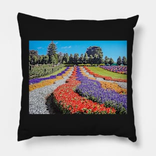 Autumn Flower Display Pillow