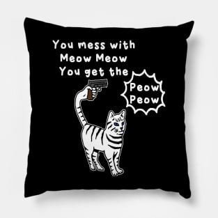 Peow Peow Pillow