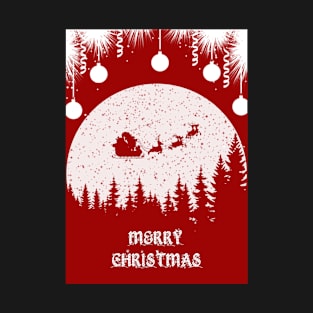 Merry Christmas (Red) T-Shirt