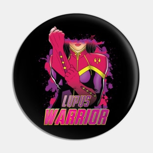 Lupus Warrior Pin