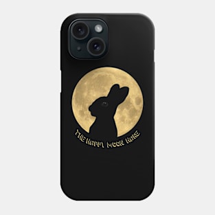 The Happy Moon Hare Phone Case