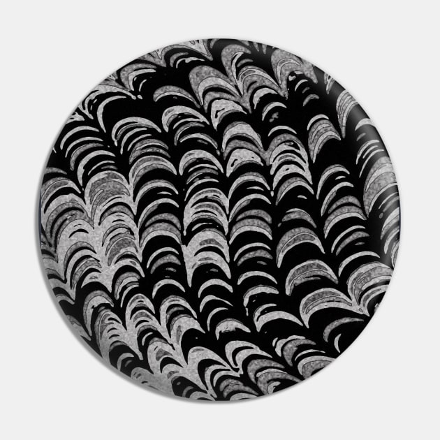 Black and white psychedelic pattern Pin by jen28