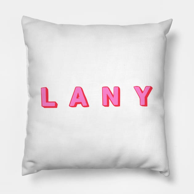 LANY Logo Pillow by dylego