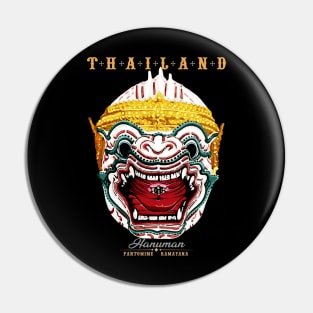 Hanuman Pantomime Ramayana Pin