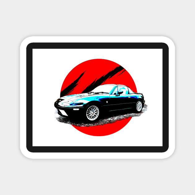 MX-5 Magnet by Reg-K-Atkinson