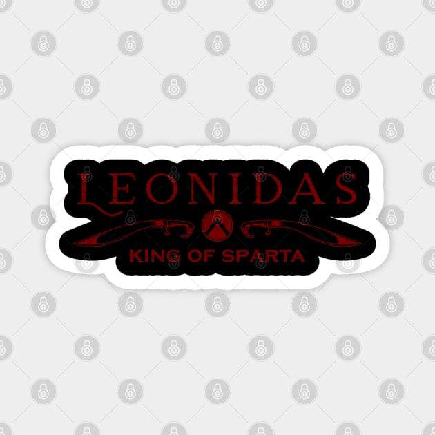 Sparta Gym and Fitness - Leonidas Magnet by Modern Medieval Design