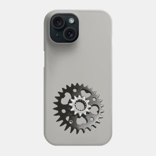 Cartoon retro bike sprocket Phone Case