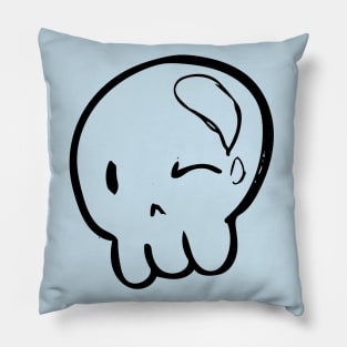 Bubble Skull Pillow