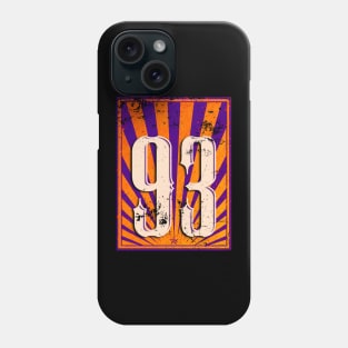 93 Retro Logo Style Phone Case