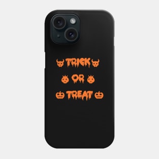 Trick or Treat (Bullet holes eyes) Phone Case