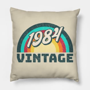 1984 vintage, 40th birthday, 1984, vintage, turning 40, awsome 40th, birthday gift, best year Pillow