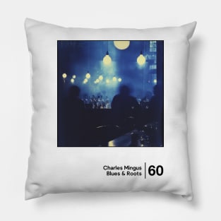 Blues & Roots  -- Minimal Style Graphic Artwork Pillow