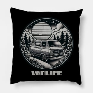 Vintage Vanlife Pillow