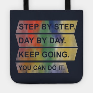 Step by Step - Day by day Tote