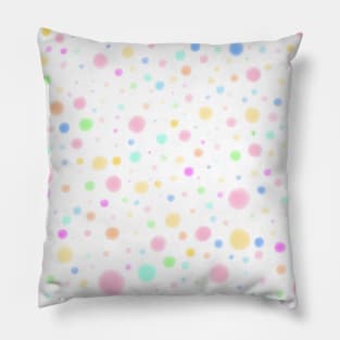 Kawaii Rainbow Drops Pillow