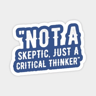 "Critical Thinking Mindset" Magnet