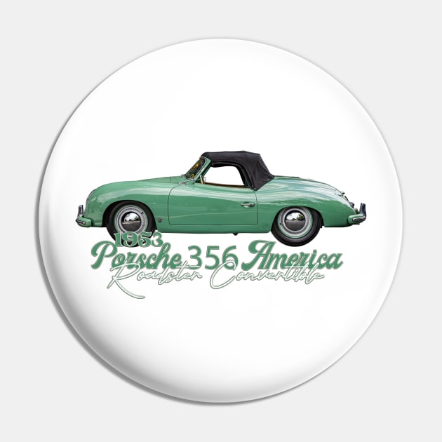 1953 Porsche 356 America Roadster Convertible Pin by Gestalt Imagery