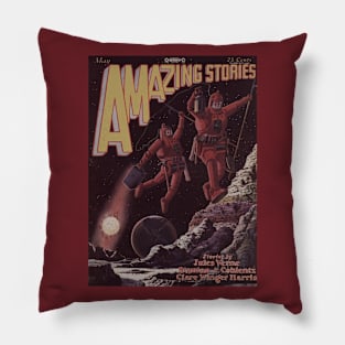 Amazing Stories 04 02 (faded) Pillow