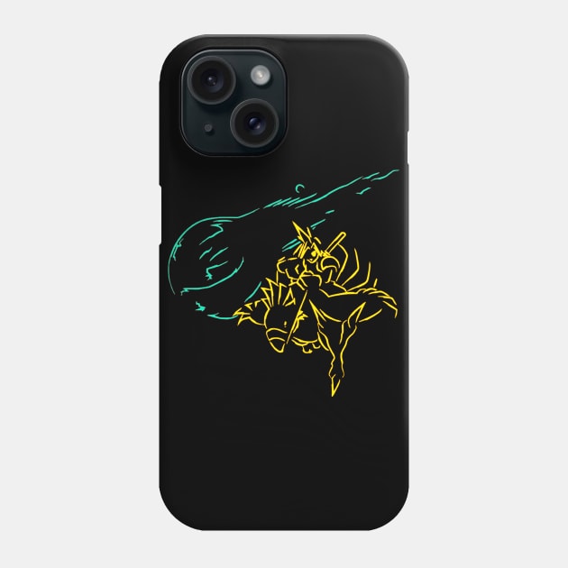 Cloud Strife riding a Chocobo! Phone Case by OtakuPapercraft