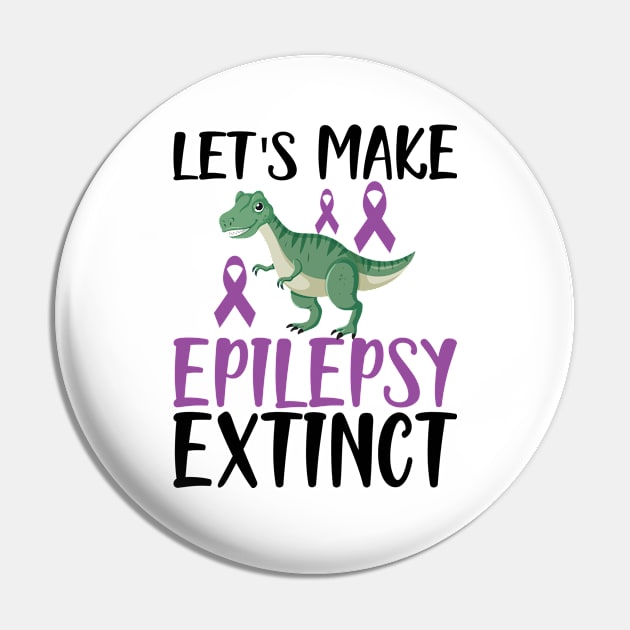 Epilepsy - Let's make epilepsy extinct Pin by KC Happy Shop