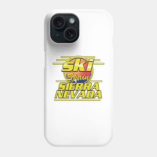 Sierra Nevada Spain ski logo Phone Case