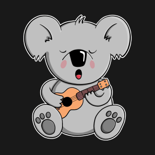 Koala Bear plays Ukulele T-Shirt