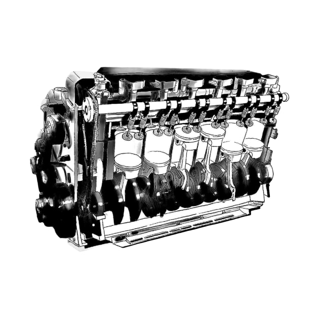 V12 ENGINE DESIGN by RPM ARCHIVES