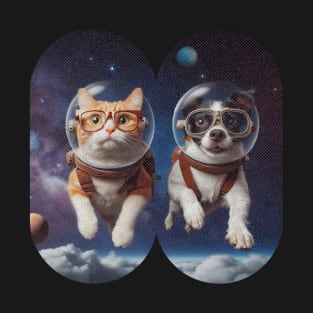 Cosmo Duo Dog Cat T-Shirt