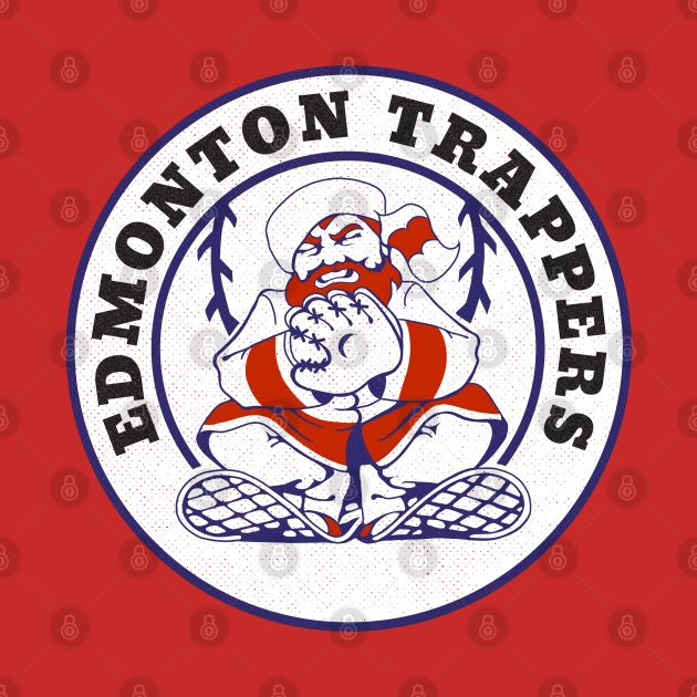 Defunct Edmonton Trappers Baseball 1981 Edmonton TShirt TeePublic