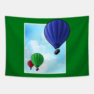 Hot Air Balloons Tapestry