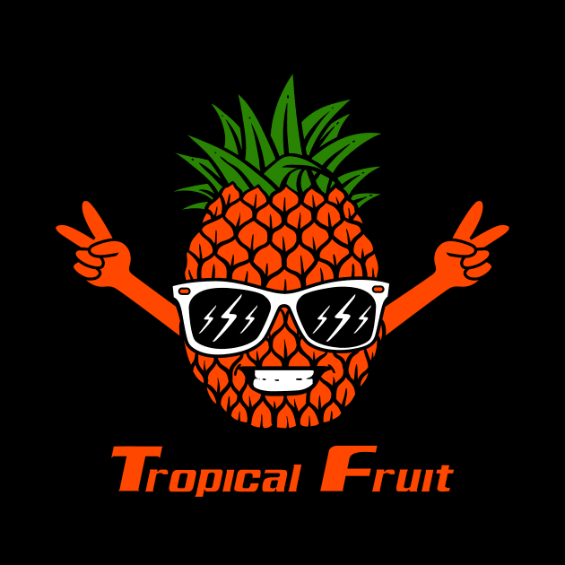 Pineapple tropical fruit by 99% Match