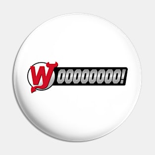 NJ Devils - Woooooooo! Pin