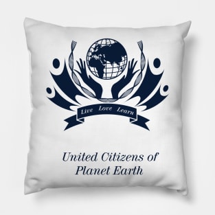 United Citizens of Planet Earth Pillow