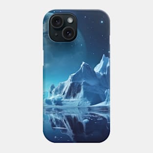 Cold Vast Land Serene Landscape Surreal Phone Case