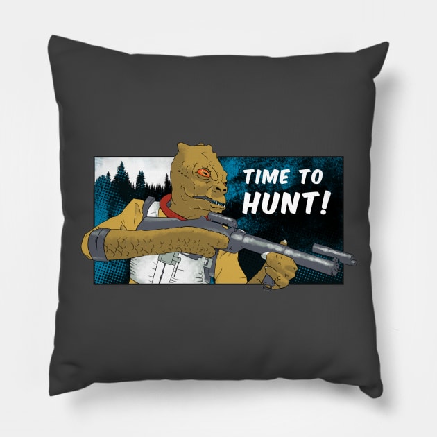 Bossk - Time to Hunt /w Background Pillow by BattlefrontUpdates