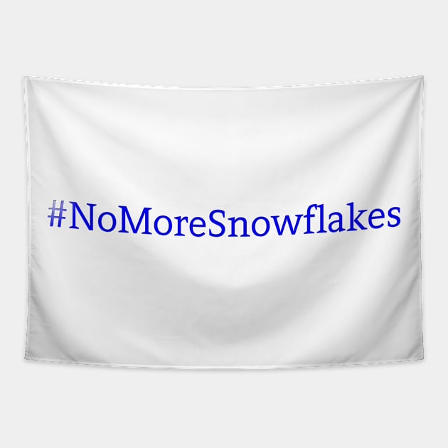 No More Snowflakes - Blue Tapestry by Colveraft Designs