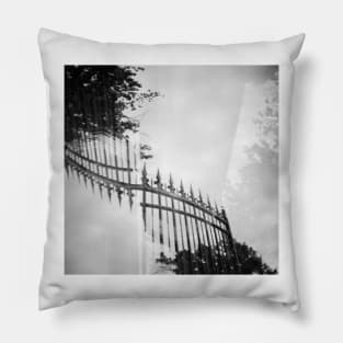 cemetery gates Pillow