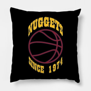 nuggets since 1974 Pillow