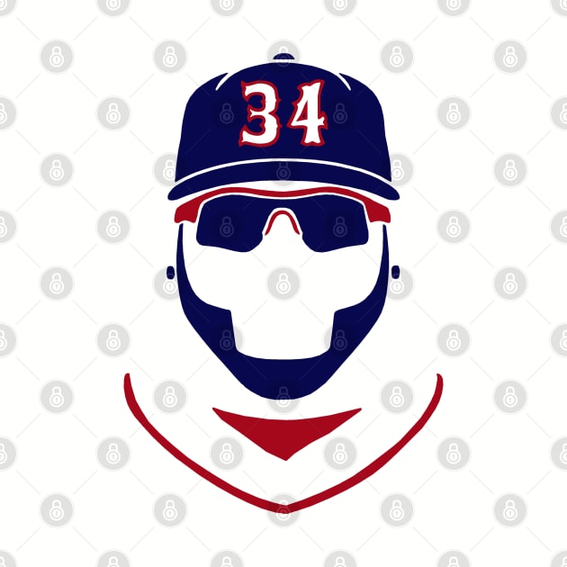 Big Papi Ortiz 34, Boston Baseball HOF by FanSwagUnltd