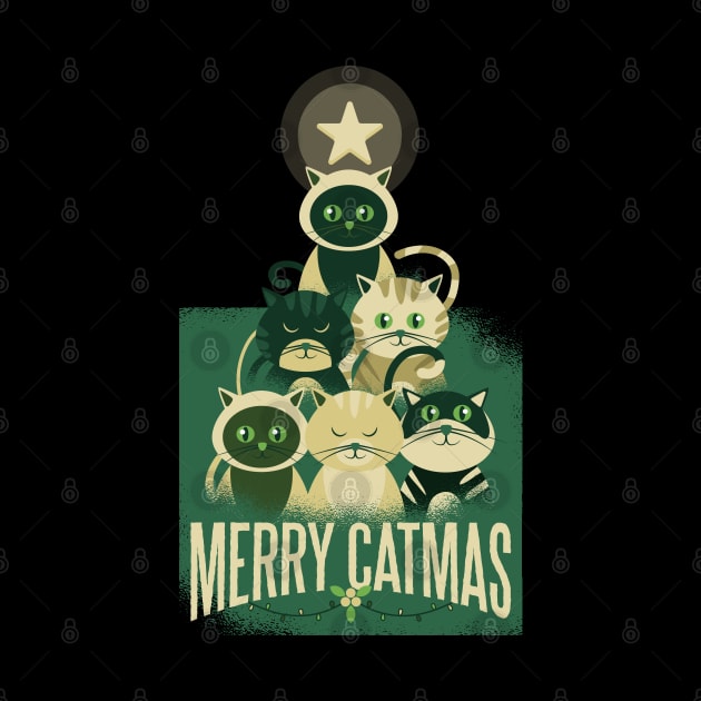 Merry Catmas by madeinchorley