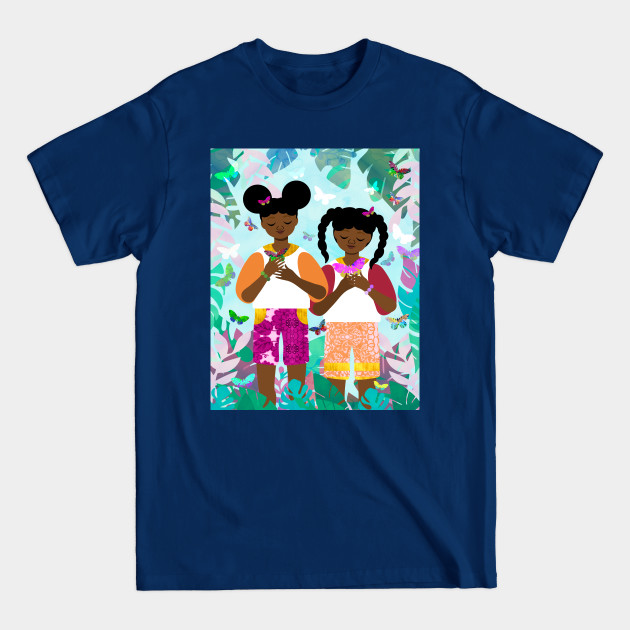 Under the Forest Trees - Black Girl Magic - T-Shirt