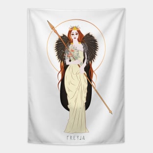 Freya - Norse Goddess Freyja Tapestry