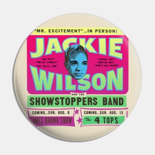 jackie wilson show graphic Pin