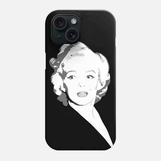 Marilyn Monroe Phone Case by Gabriel Pastor Store