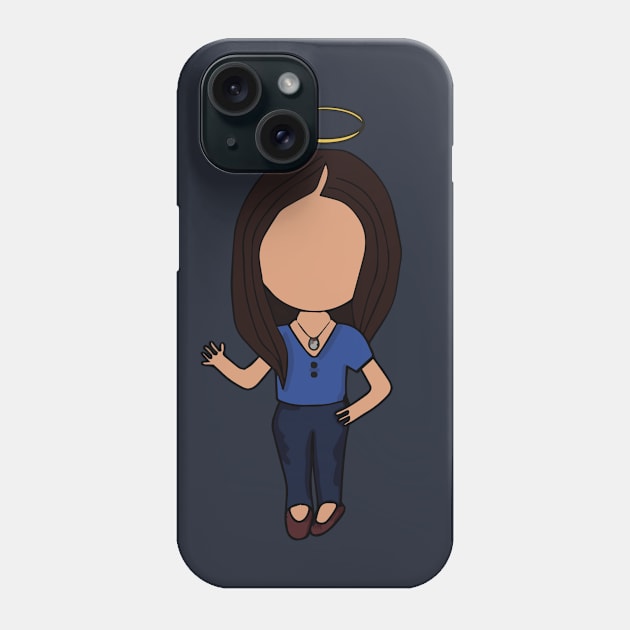 Elena Gilbert Cartoon Phone Case by Vtheartist