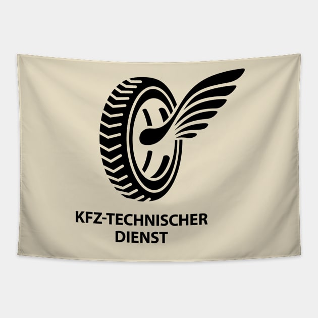 Automotive technical service badge Tapestry by GetThatCar